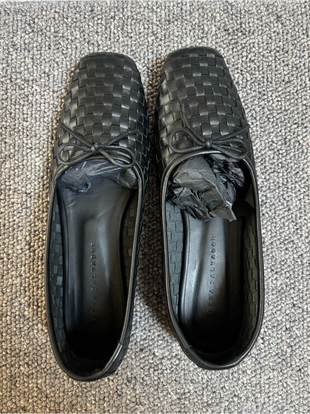 Freda Salvador JADA SQUARE TOE BALLET FLAT Size 8.5